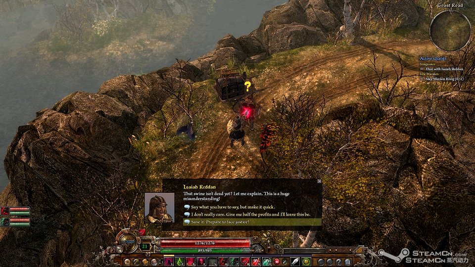 【光扯淡把正事忘了～】《grim dawn》正式登陆 steam