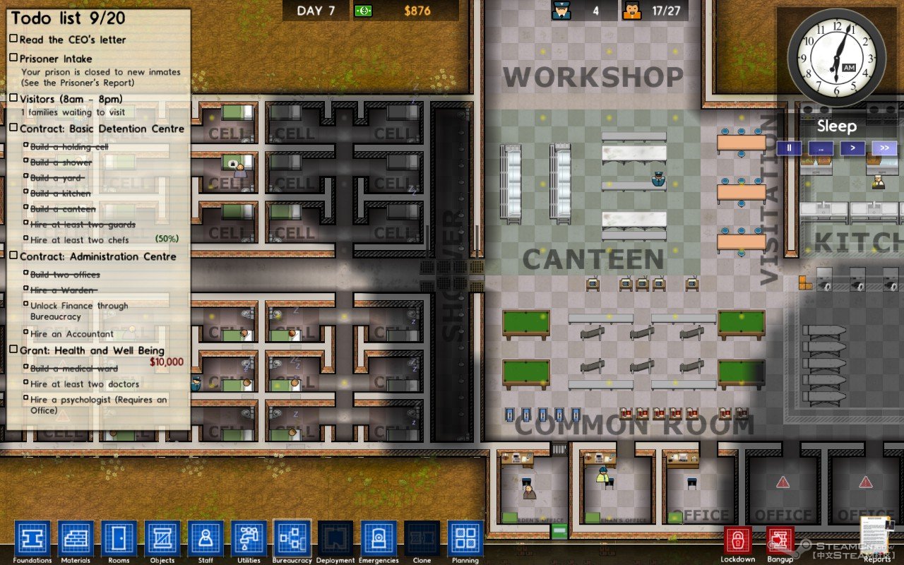 prison architect 监狱建筑师 上手指南 简翻与提醒