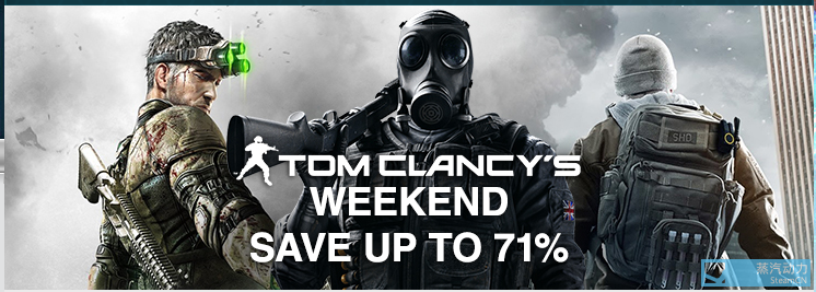 gamersgate tom clancy 系列折扣