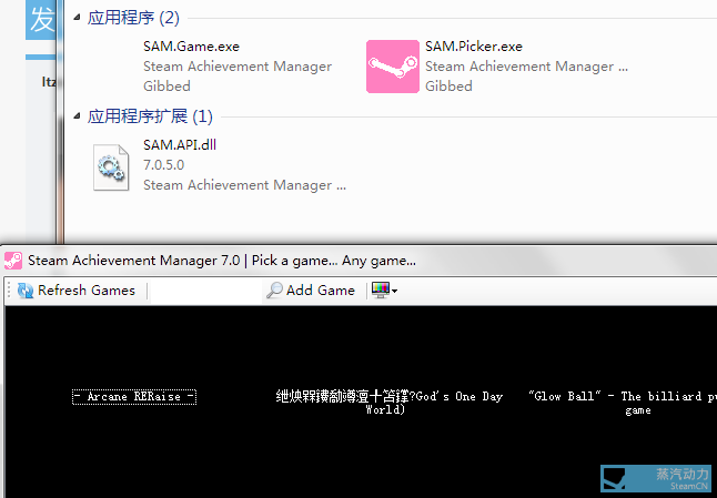 sam steam achievement manager