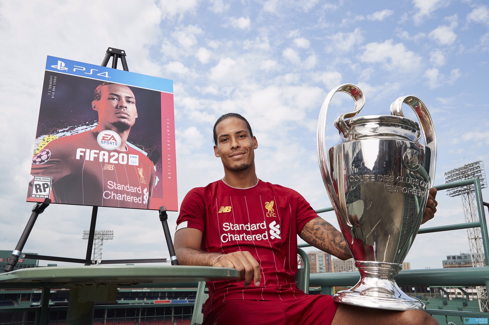 fifa20封面人物公布阿扎尔范戴克