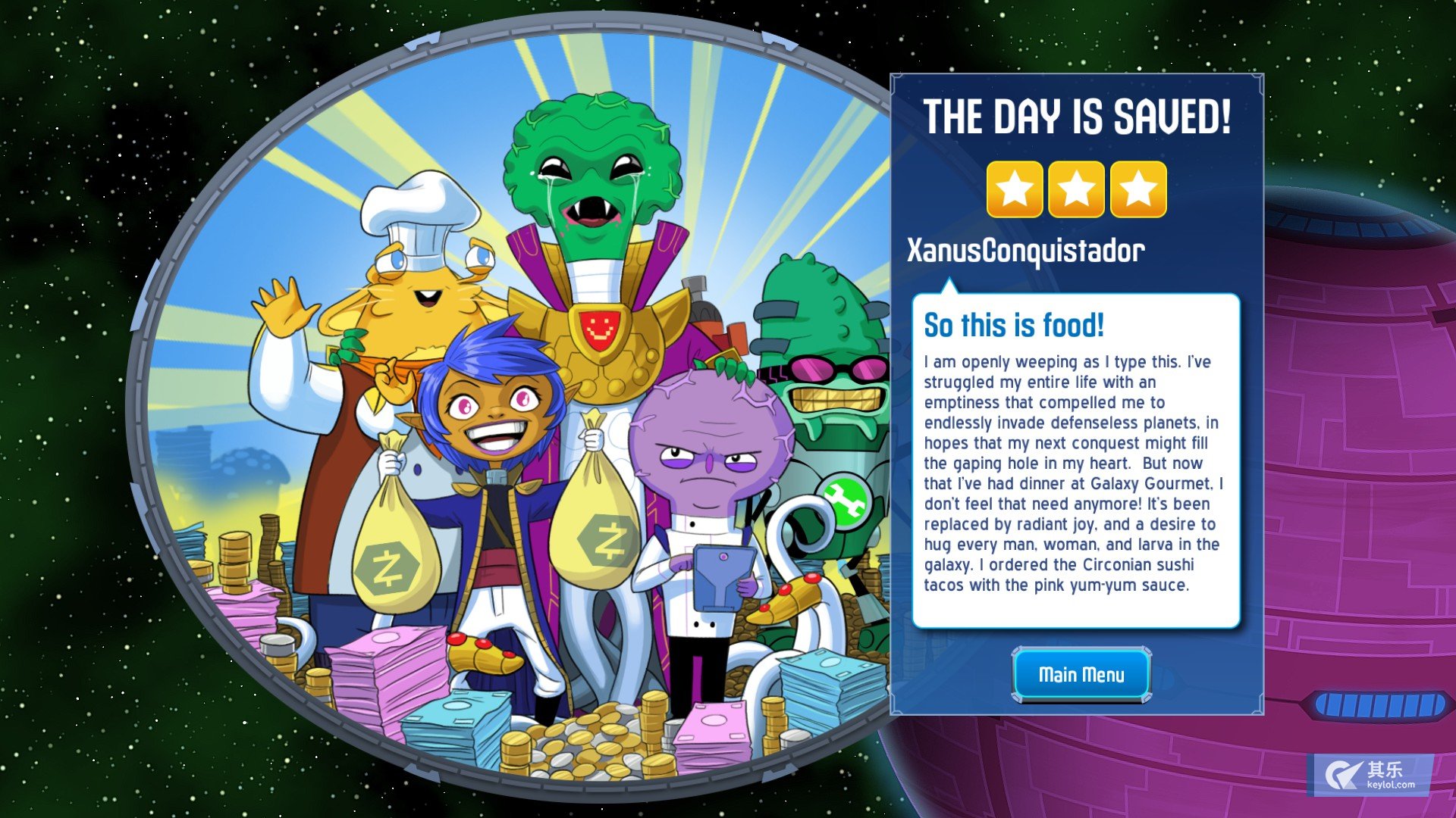 《太空餐车》(space food truck) 评测:卡牌冒险,阖家欢乐