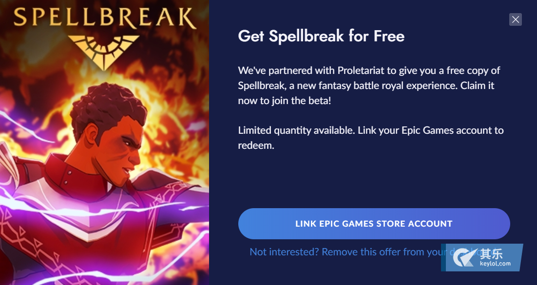 spellbreak怎么注册