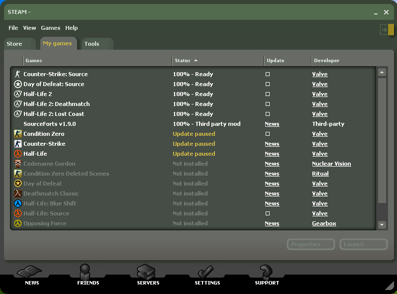 Steam库界面 Ui 17年来的演变 热点聚焦 其乐keylol 驱动正版游戏的引擎