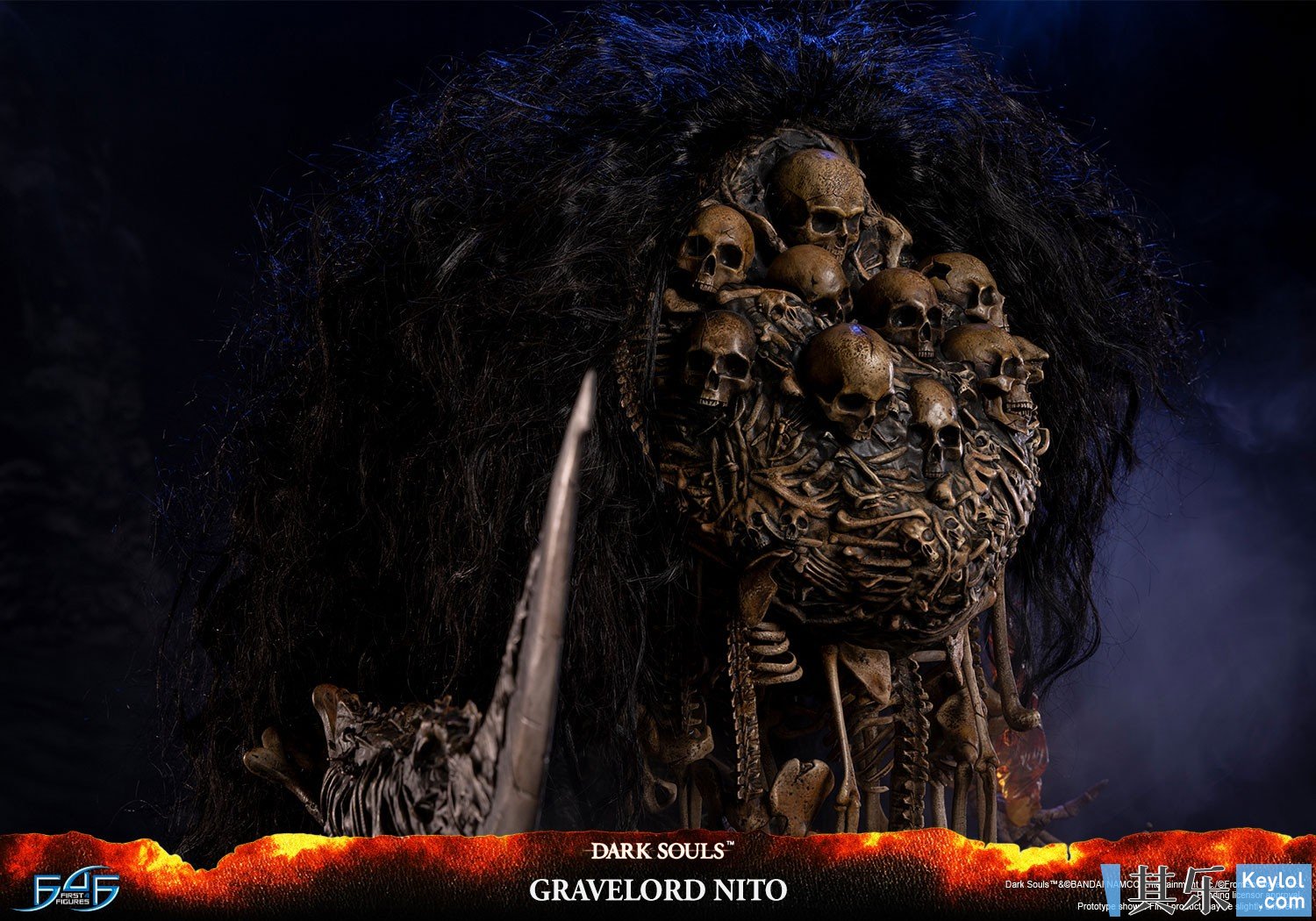 4 figures宣布了黑魂系列新品 墓王尼特 已经开始预订