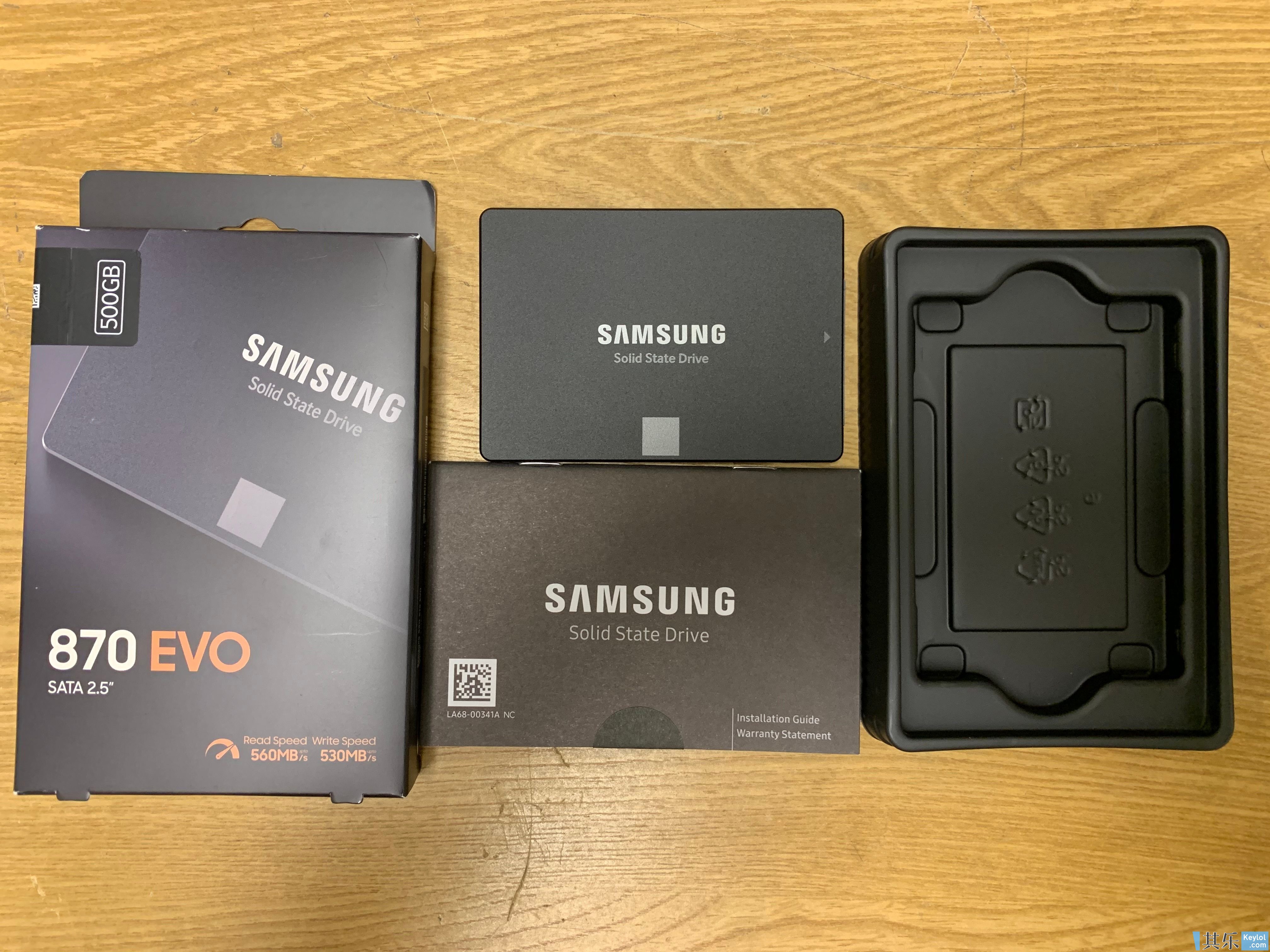 Ssd 在best Buy买的三星870 Evo 500gb 开箱晒物 其乐keylol 驱动正版游戏的引擎