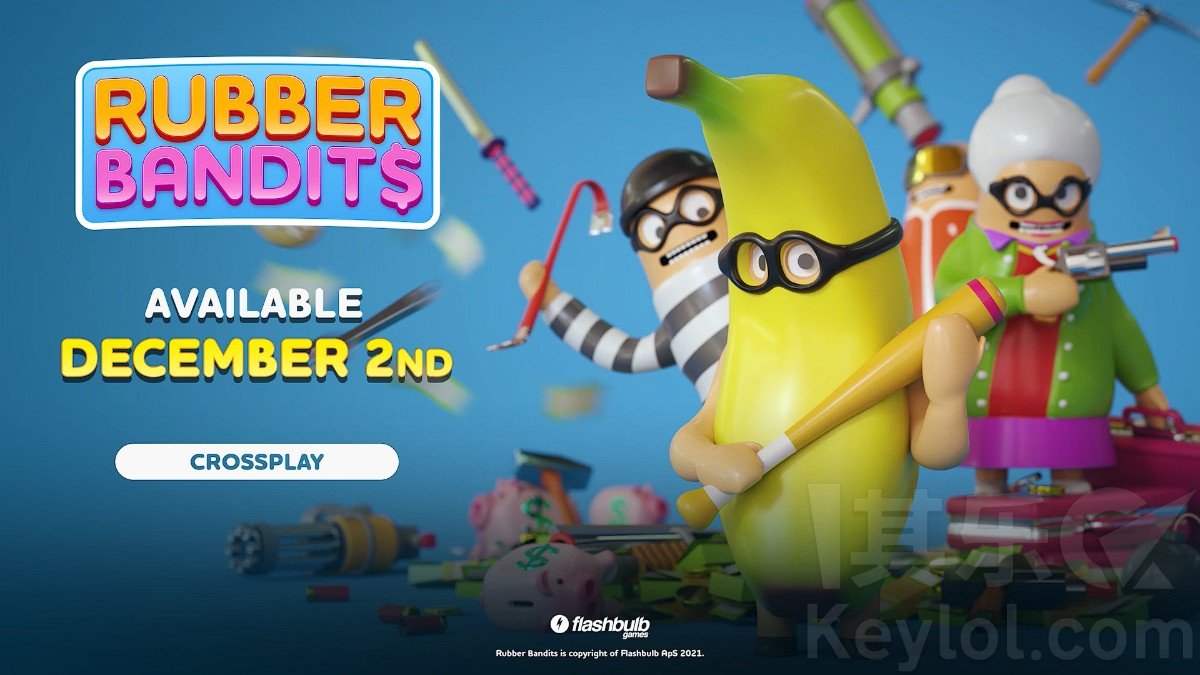 【首日xgp】多人群战游戏《rubber bandits》现已在 steam 推出 国区