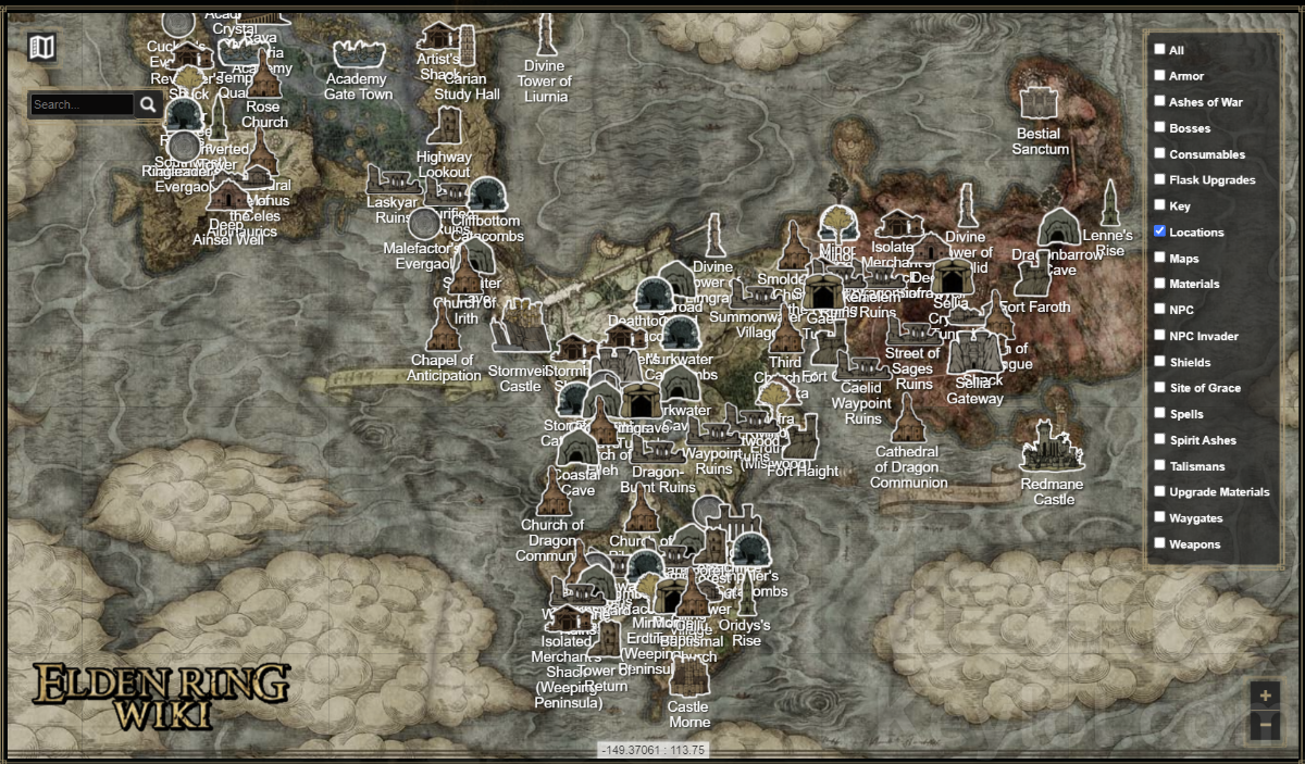 在线地图 分享几个艾尔登法环在线地图网站 收集控和成就党们的福音 综合讨论 其乐keylol 驱动正版游戏的引擎