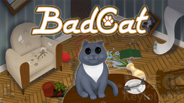 可爱搞破坏游戏badcat已于昨日在steam推出国区售价30￥19632310